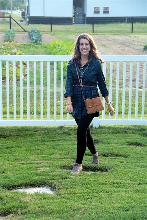 Thursday Fashion Files Link Up 82 Bat Sleeves And A Plaid Dress