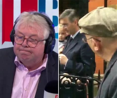 Nick Ferraris Fiery Interview With Foul Mouthed Jacob Rees Mogg Protester Lbc