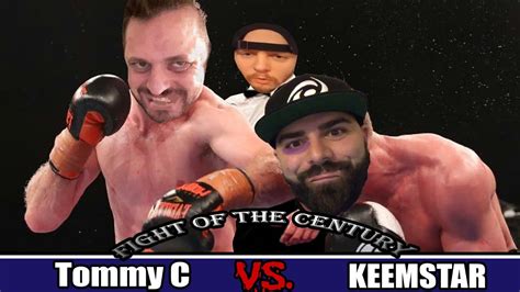 Tommy C Vs Keemstar Epic Boxing Match Of The Century Youtube