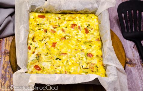 Frittata Cotta In Friggitrice Ad Aria Facile E Pronta In Pochi Minuti