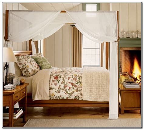 You will find nothing more substantial than raw wood that is natural and crafted for comfort on cold mountain nights. Four Poster Bed Canopy Ideas - Beds : Home Design Ideas # ...