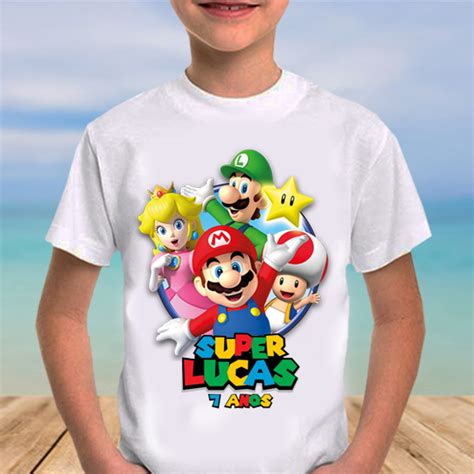 Camiseta Super Mario Bross No Elo7 Camiseta Maneira Dcefcd