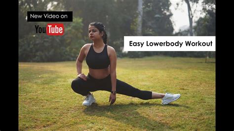 Easy Lower Body Workout For Toned Legs Youtube