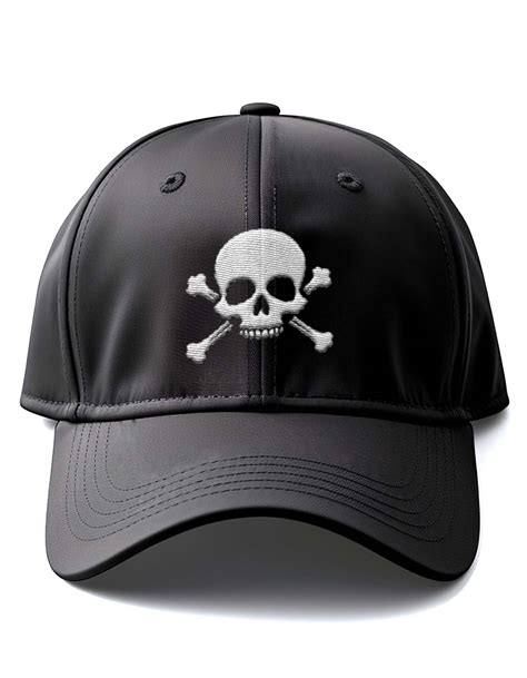 Embroidery Skull Baseball Cap