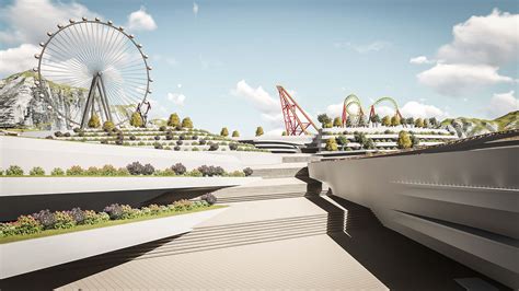 Amusement Park Graduation Project On Behance