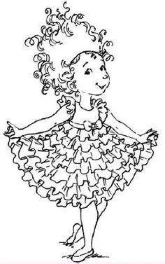 Las mejores imágenes de Fancy Nancy Dibujos Dibujos para colorear disney y Colorear disney