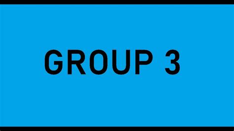 Group 3 Youtube