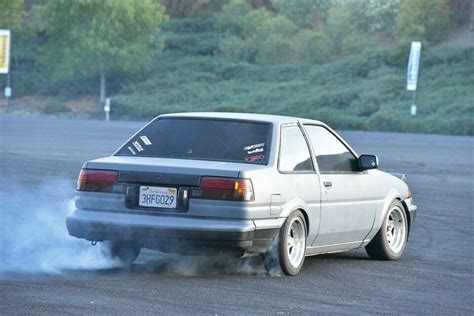 1986 Toyota Corolla Coupe Grey Rwd Manual Sport Gt S Classic Toyota