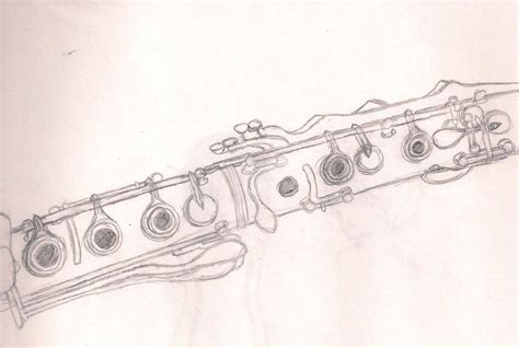 Clarinet Sketch At Explore Collection Of Clarinet