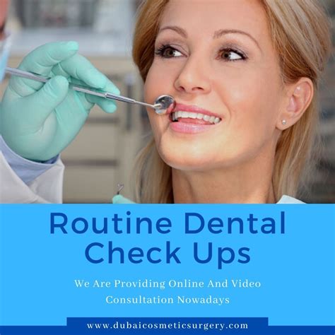 Routine Dental Check Ups Dubai Cosmetic Surgery Clinic Dental Check