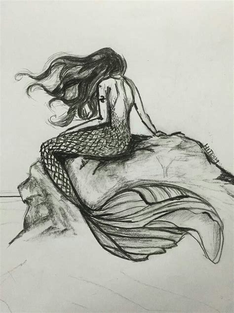 Imagenes De Sirenas Para Dibujar A Lapiz Dibujos De Sirena Kawaii