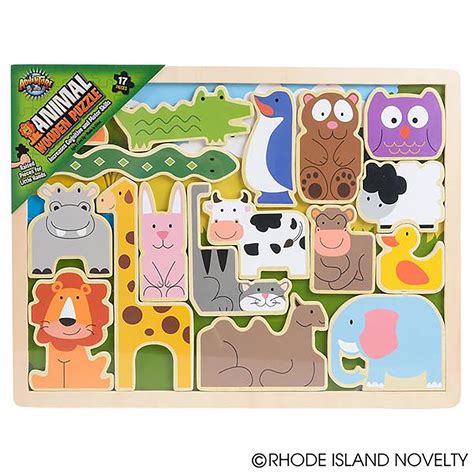 Juguetes Y Juegos Animales Del Zoo 17616 Educa Borrás Puzzle Madera