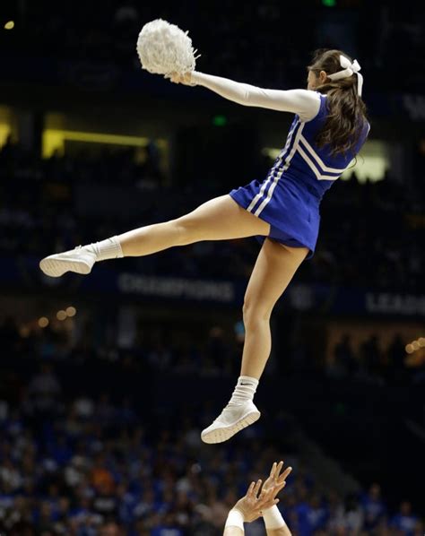 Kentucky Cheerleader In The Air Rcheerleaders