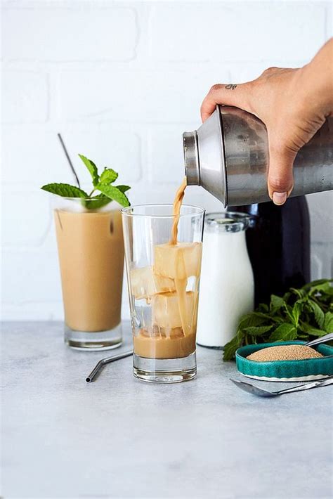 Mint Mojito Iced Coffee Paleo And Keto Options Recipe