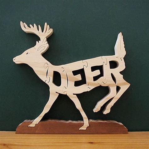 Deer Puzzles Bragging Rights Scroll Saw Village