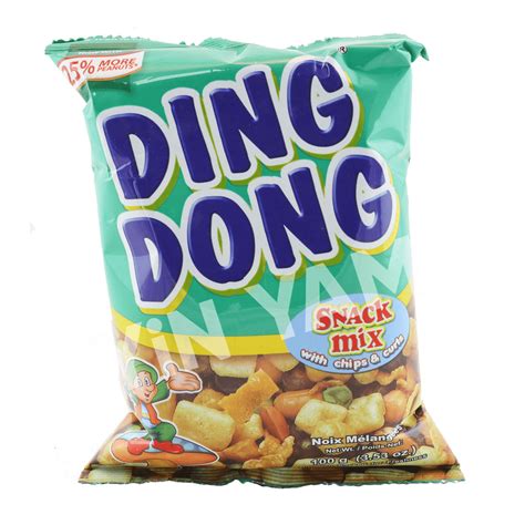 ding dong snack mix 100g — yin yam food and beverage company
