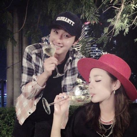 He posted this in instagram on february 3rd, 2019. Jung Il Woo And Sandara Park Have A Friendly Reunion | Soompi
