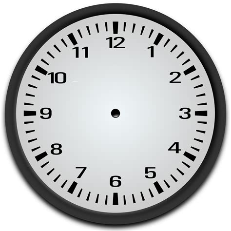 Picture Blank Clock Clipart Best