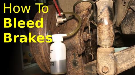 Best Ways To Bleed Brakes One Person Vs Two Person Method Youtube