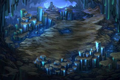 Crystal Forest By Longjh On Deviantart Fantasy Landscape Anime