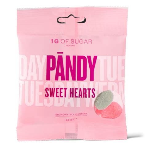 Pändy Candy Sweet Hearts 50g Karppaamo