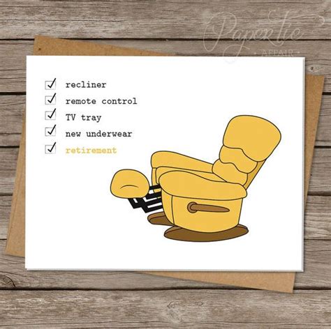 Retirement Card Funny Retirement Greeting Card Funny Card For Him