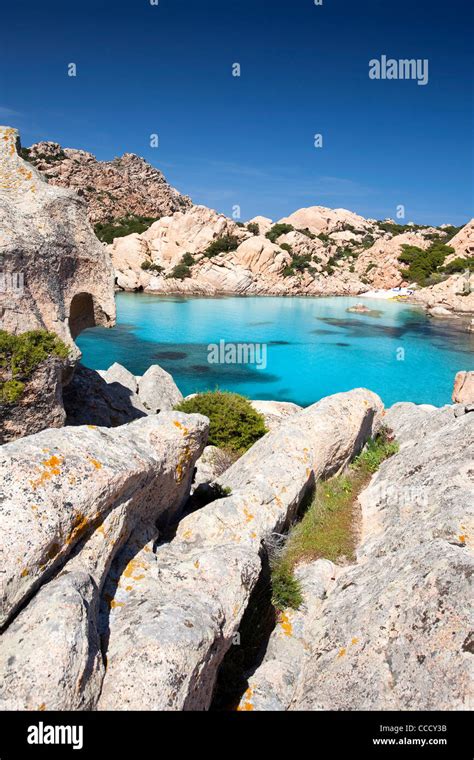 Tahiti Beach Cala Coticcio Caprera Island Arcipelago Della Maddalena