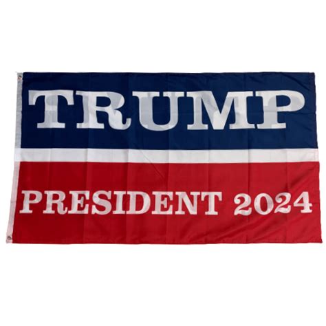 Trump For President 2024 3x5 Flag Trump Superstore