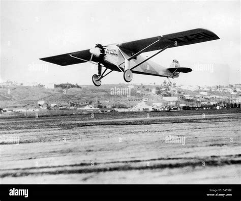The Aircraft Spirit Of St Louis 1927 Stock Photo Alamy