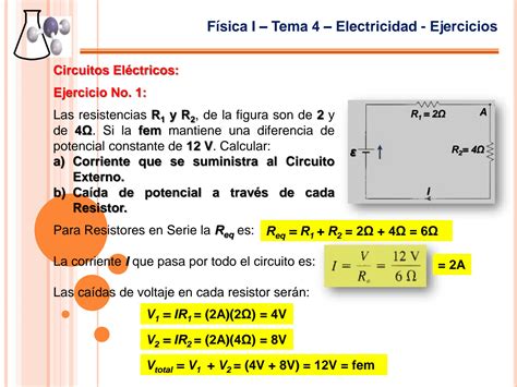 Solution Fisica De Electricidad Circuitos Electricos Ejercicios