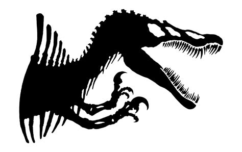 Jurassic Park Spinosaurus Skeleton Png Updated By Thecreeper24 On