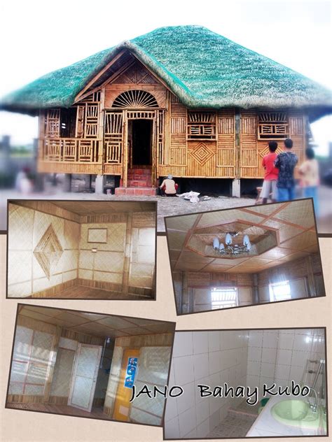 14 Amakan Modern Bahay Kubo Design And Floor Plan Amakan Half Cement