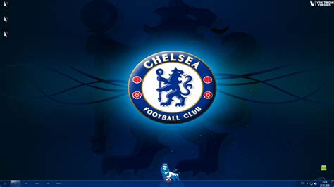 Скачать тему Chelsea Theme By Vikitech Челси и футбол для Windows 7