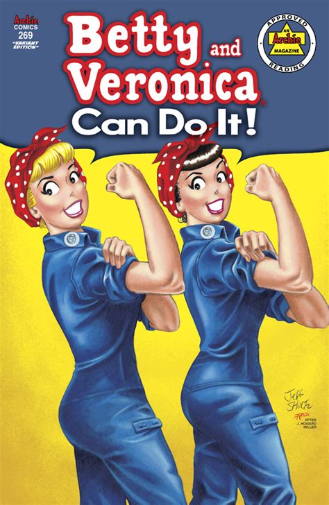 The Mary Sue Exclusive Betty And Veronica As Rosie The Riveter The