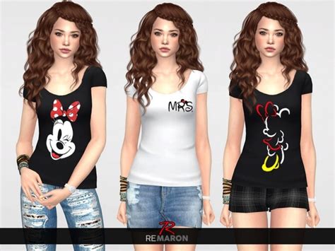 Shirt For Women 01 By Remaron At Tsr Sims 4 Updates