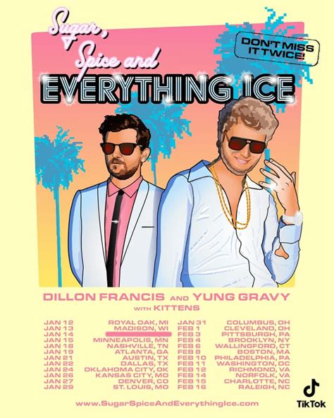 Dm For One Ticket For The Dj Dillon Francis And Yung Gravy Concert Tour