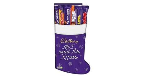 cadbury large stocking chocolate selection box 179g from £2 85