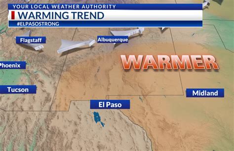 Weather On The Go Temperatures Are Expected To Reach Warmer Than Normal Ktsm 9 News