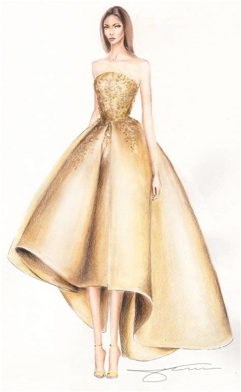 Fashion Illustration By Olivia Elery Fashion Illustration Dresses