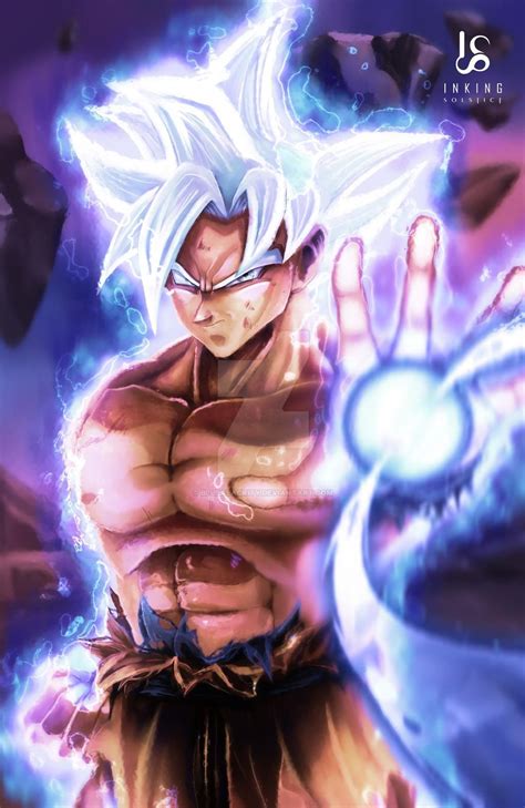Mastered Ultra Instinct Goku By Bluealacrity On Deviantart Personajes