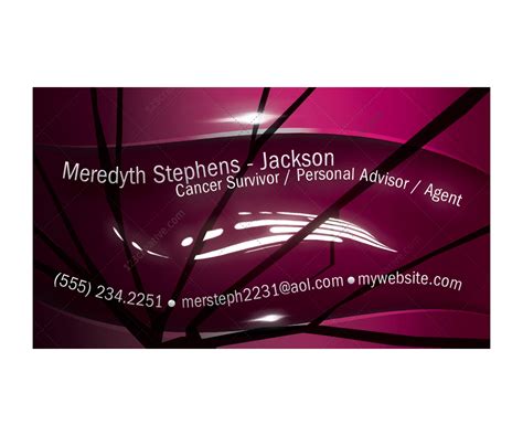 Standard pricing and premium quality purple card available at nominal prices. Purple Business card in 3 versions - 123creative.com