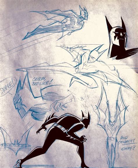 Batman Beyond Early Concept Art By Bruce Timm Rbatman