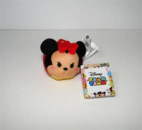 Just Play Disney Tsum Tsum 3 Mini Plush New With Tag Minnie Mouse 6