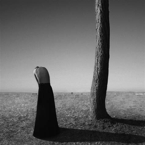 surreal black and white portraits by noell oszvald ignant