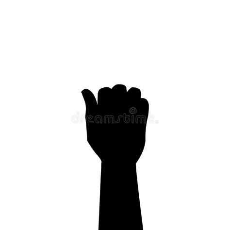 Hand Silhouettes Stock Vector Illustration Of People 89739404