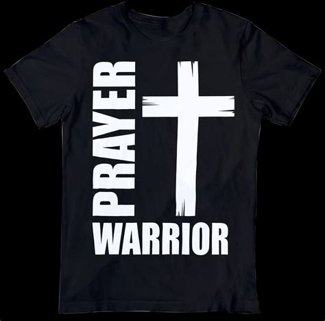 Prayer Warrior Tee Great Quality Cotton T Shirt Keep Praying Etsy