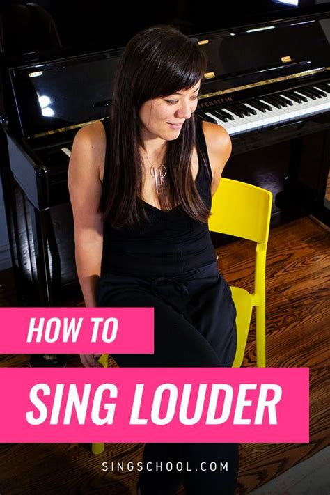 How To Make Your Voice Louder — Singschool Singing Learn Singing