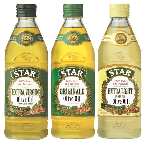 The oil is extracted by grinding and pressing olives; STAR Fine Foods: Q: What is the difference between Extra ...