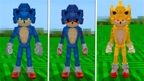 O Novo Addon Mod De Sonic Para Minecraft Pe Youtube