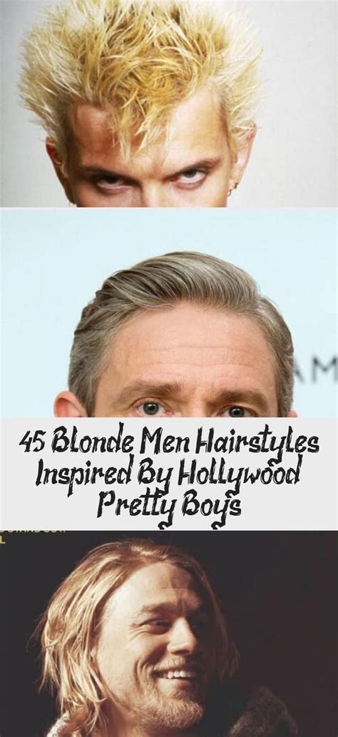 45 Blonde Men Hairstyles Inspired By Hollywood Pretty Boys Pinokyo